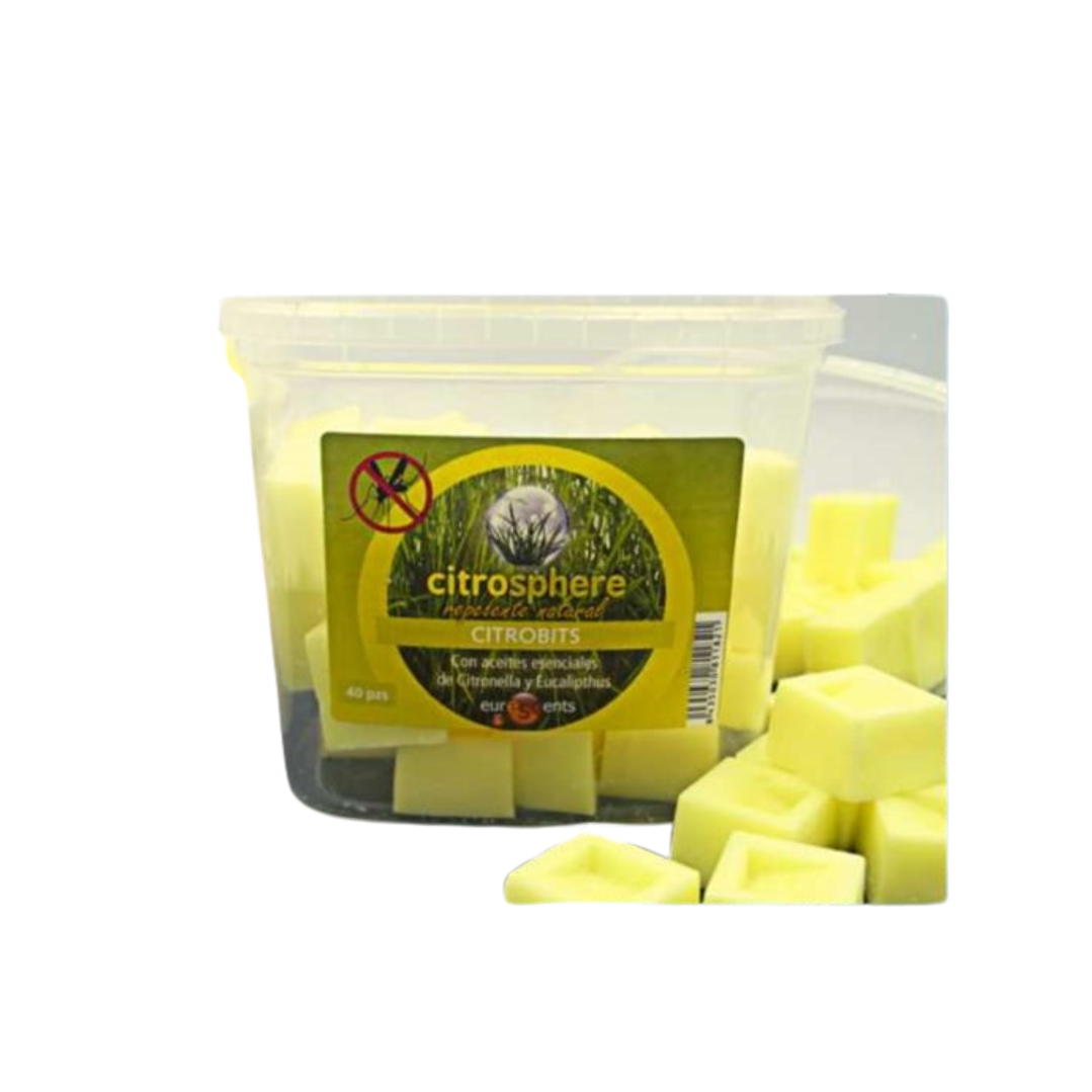 Cera Vegetal Repelente de Mosquitos Euroscents 40 uni 1