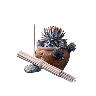 Incienso Jardín Paseo de Noche 49 cm 3 h Euroscents 25 uni