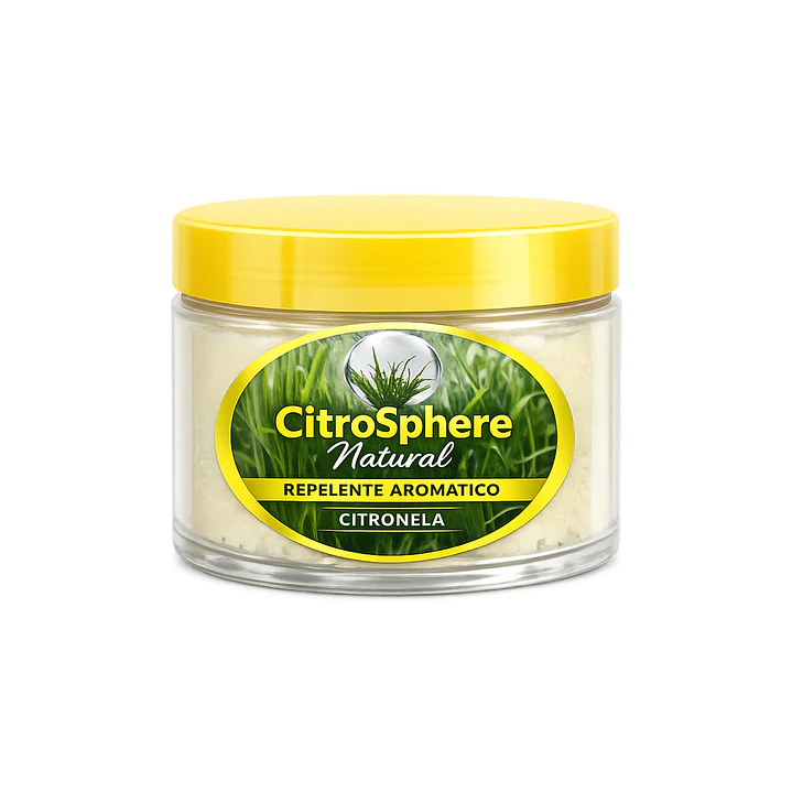 Tarro Espuma Aromática Repelente de Mosquitos Citronela Euroscents 50 ml 1