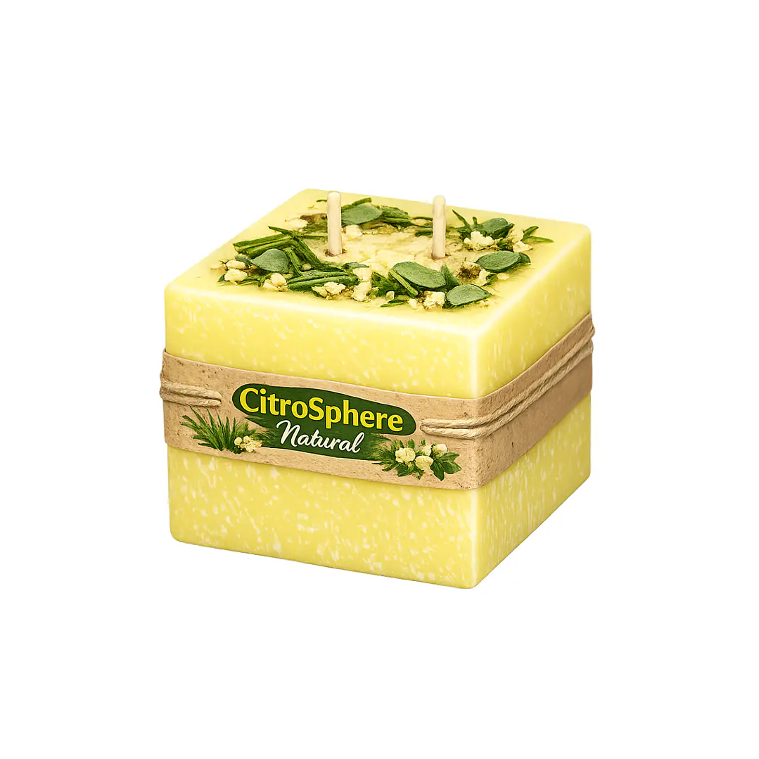Vela de Jardin Repelente de Mosquitos Citronela Euroscents 300 g 1
