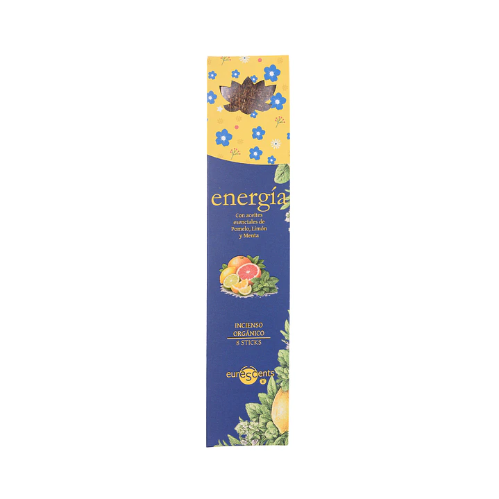 Estuche Incienso Energía Aromaterapia Euroscents 8 var 1