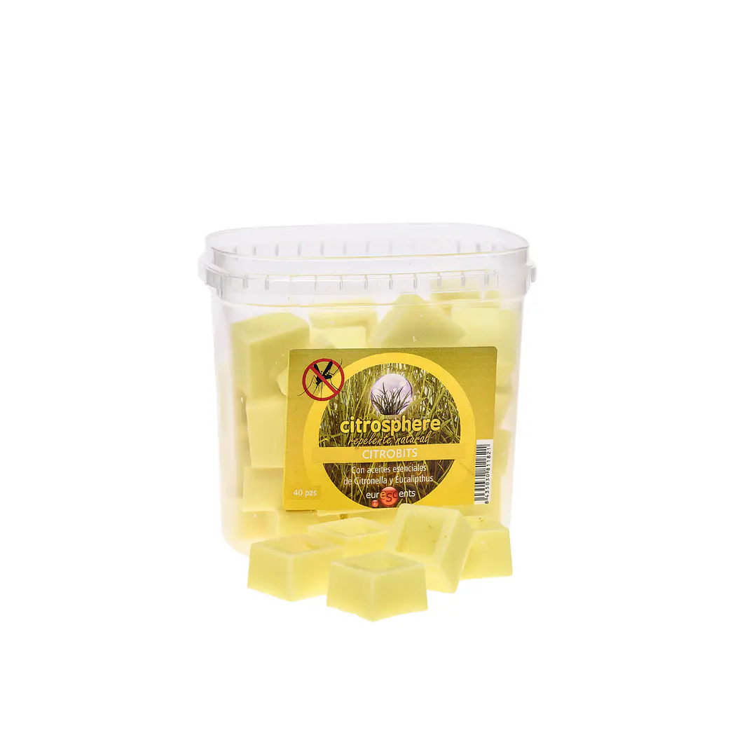 Cera Vegetal Repelente de Mosquitos Euroscents 40 uni 1