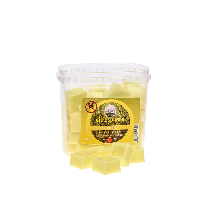 Cera Vegetal Repelente de Mosquitos Euroscents 40 uni 1