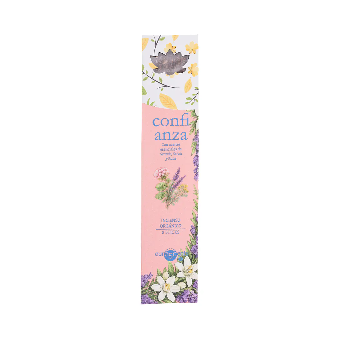 Estuche Incienso Confianza Aromaterapia Euroscents 8 var 1