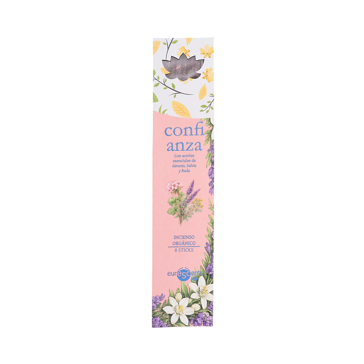 Estuche Incienso Confianza Aromaterapia Euroscents 8 var 1