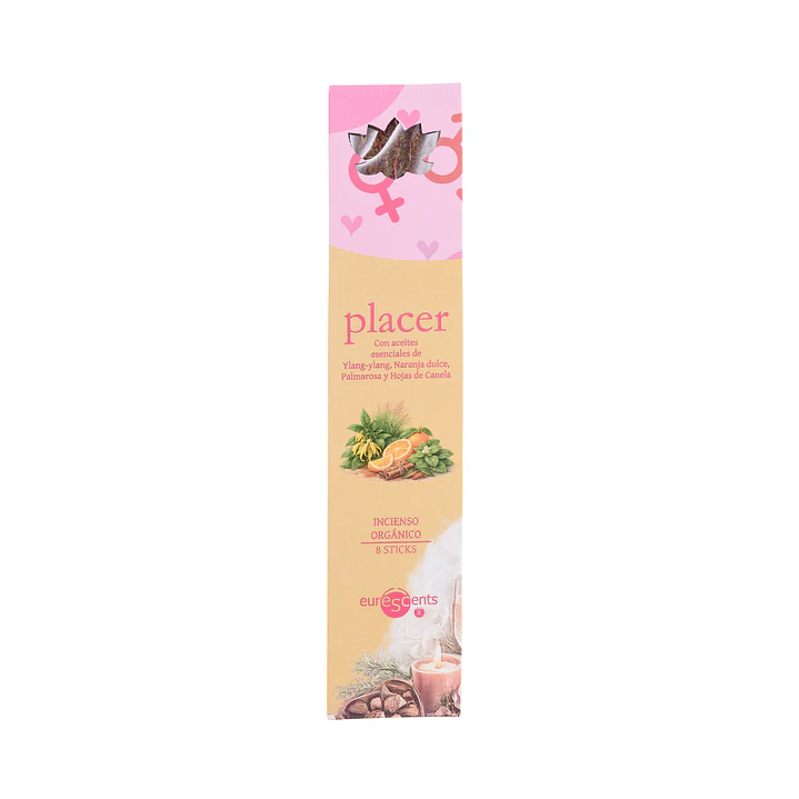 Estuche Incienso Placeres Aromaterapia Euroscents 8 var 1