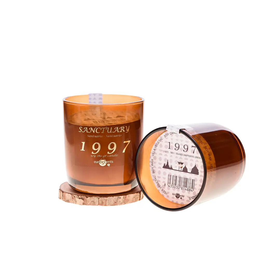 Vela Vegetal Sanctuary Euroscents Disponible en dos Formatos 100 / 280 g  1