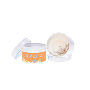 Vela Vegetal Aromaterapia Alegría Euroscents 100 g 