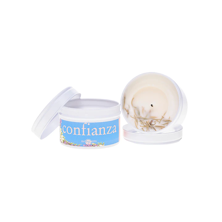 Vela Vegetal Aromaterapia Confianza Euroscents 100 g  1