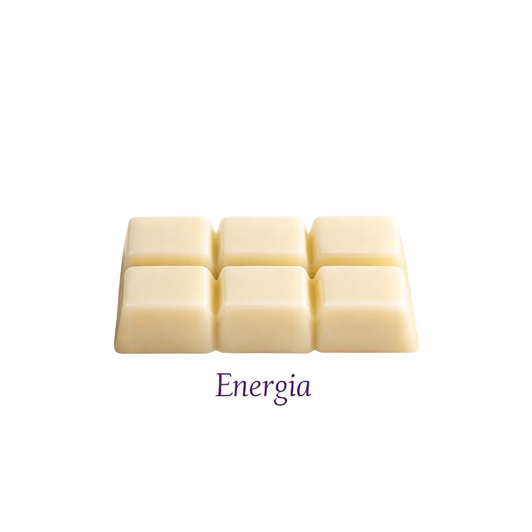Tableta Cera Vegetal Aromaterapia Energía Euroscents 70 g 1