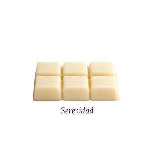 Tableta Cera Vegetal Aromaterapia Serenidad Euroscents 70 g
