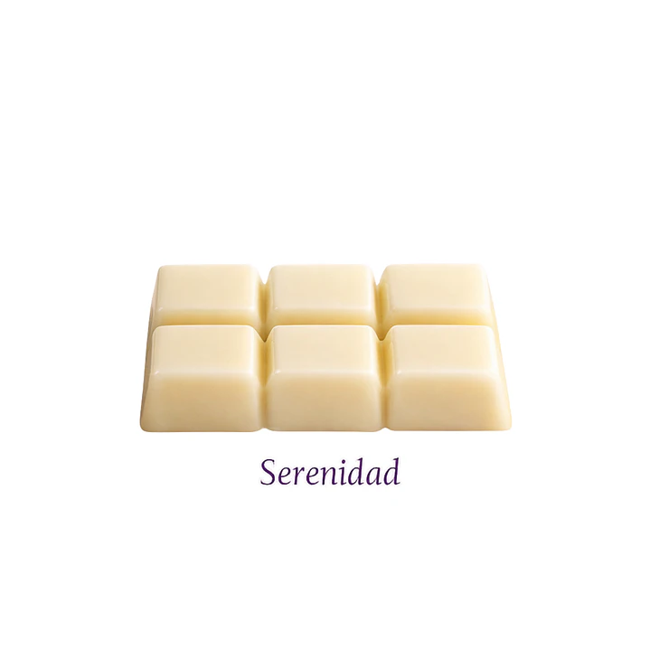 Tableta Cera Vegetal Aromaterapia Serenidad Euroscents 70 g 1