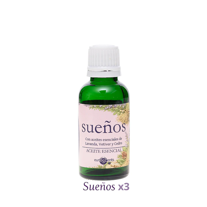 Aceite Esencial Terapias/Difusor/Nebulizador Sueños Euroscents 30 ml 3