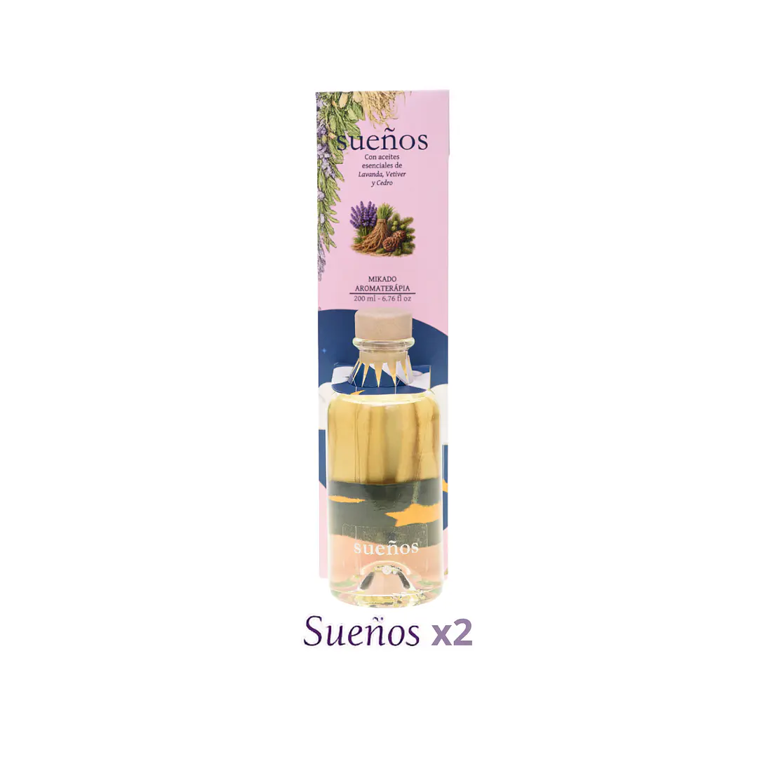 Mikado Aromaterapia Sueños Euroscents 200 ml 2