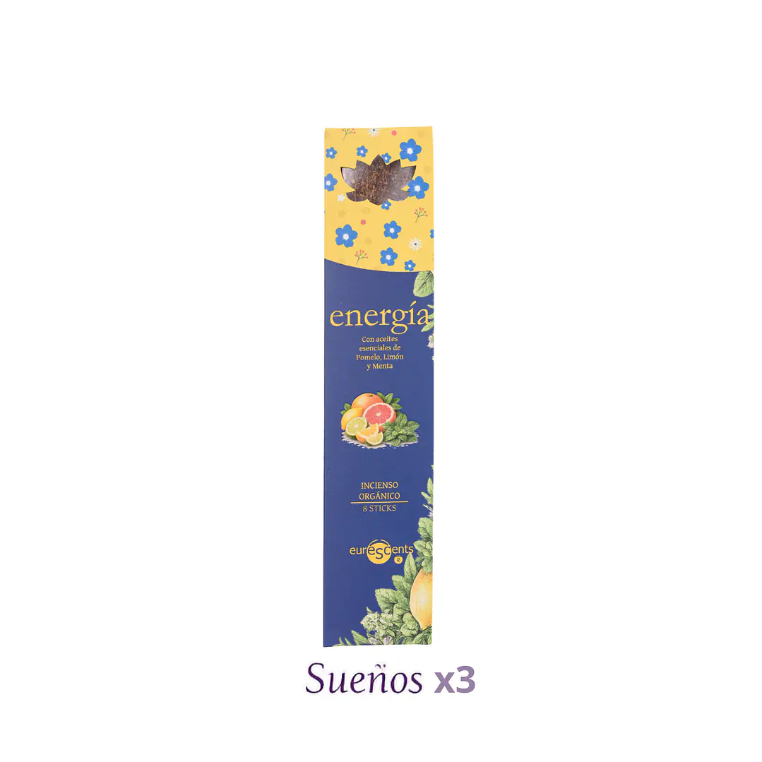 Estuche Incienso Sueños Aromaterapia Euroscents 8 var 3