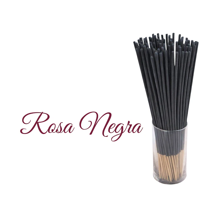 Incienso en Varilla Rosa Negra Euroscents 50/100 var 1