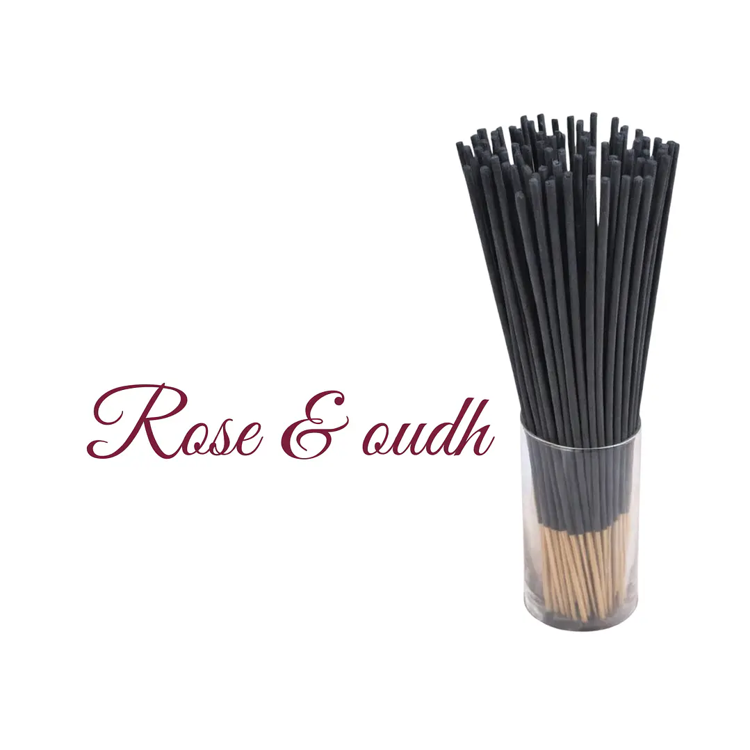 Incienso en Varilla Rose & oudh Euroscents 50/100 var             1
