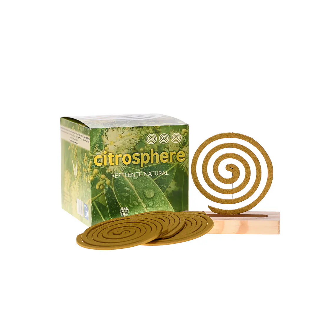 Espiral + Quemador de Citronela Euroscents 10 uni 1