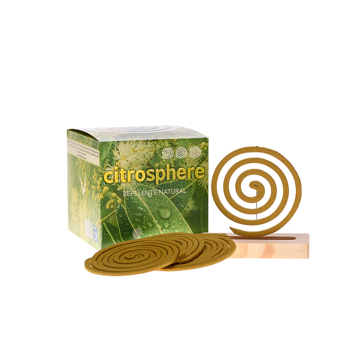 Espiral + Quemador de Citronela Euroscents 10 uni 1