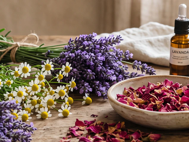 Flores Medicinales en Aromaterapia y su Papel en el Bienestar Natural