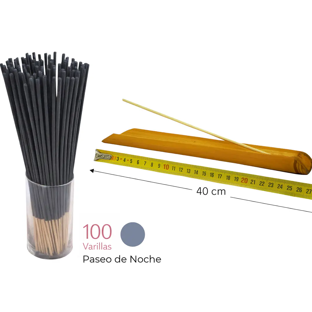 Incienso Euroscents 100 var + Tablita de Bambú 40 cm (Regalo) — Fragancias P – Z 5