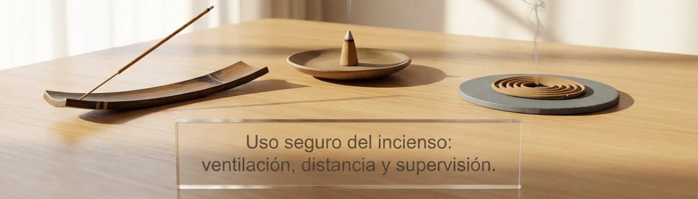 Seguridad del Incienso en Casa Guía Práctica para un Uso Responsable