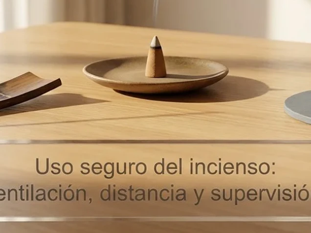 Seguridad del Incienso en Casa Guía Práctica para un Uso Responsable