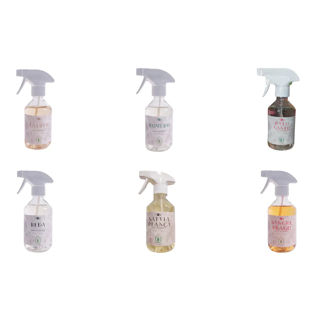 Sprays de Ambiente Selección Especial Pack 6 Aromas Naturales 250 ml Euroscents 1
