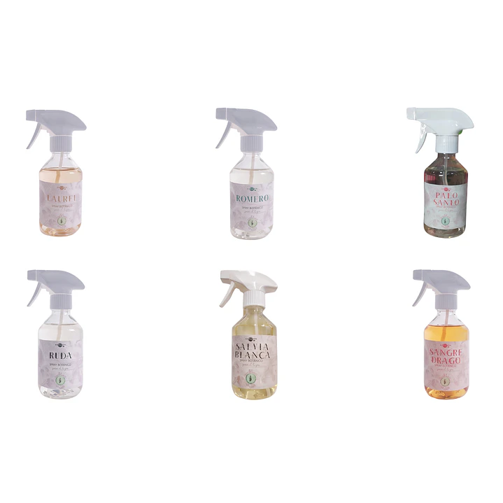 Sprays de Ambiente Selección Especial Pack 6 Aromas Naturales 250 ml Euroscents 1