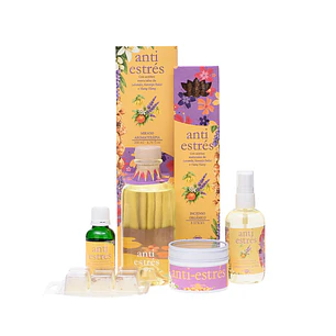 Pack Aromaterapia Antiestrés Colección Completa 6 Productos Euroscents