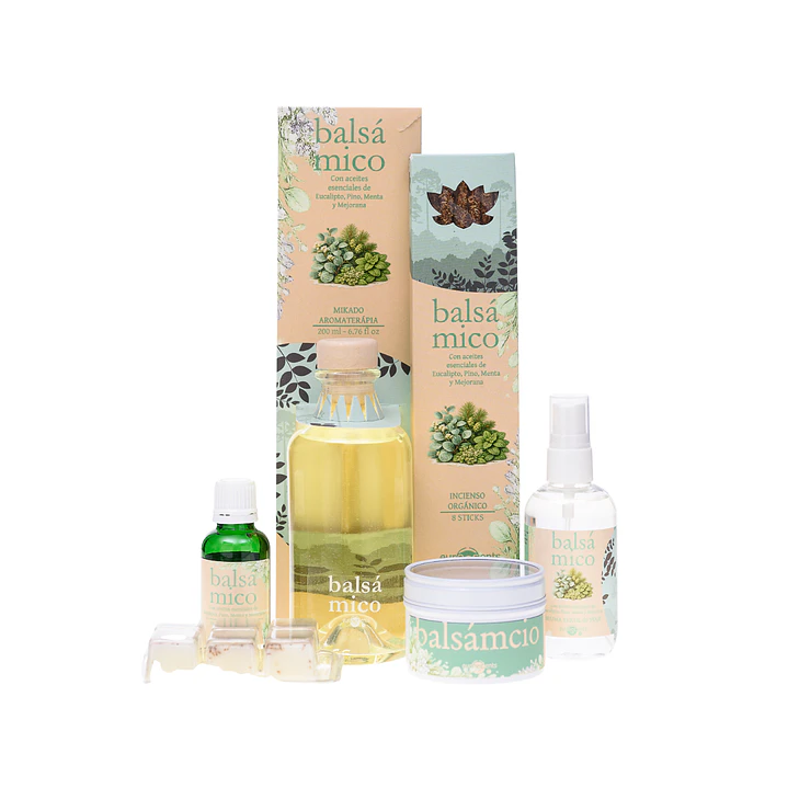 Pack Aromaterapia Balsámico Colección Completa 6 Productos Euroscents 1