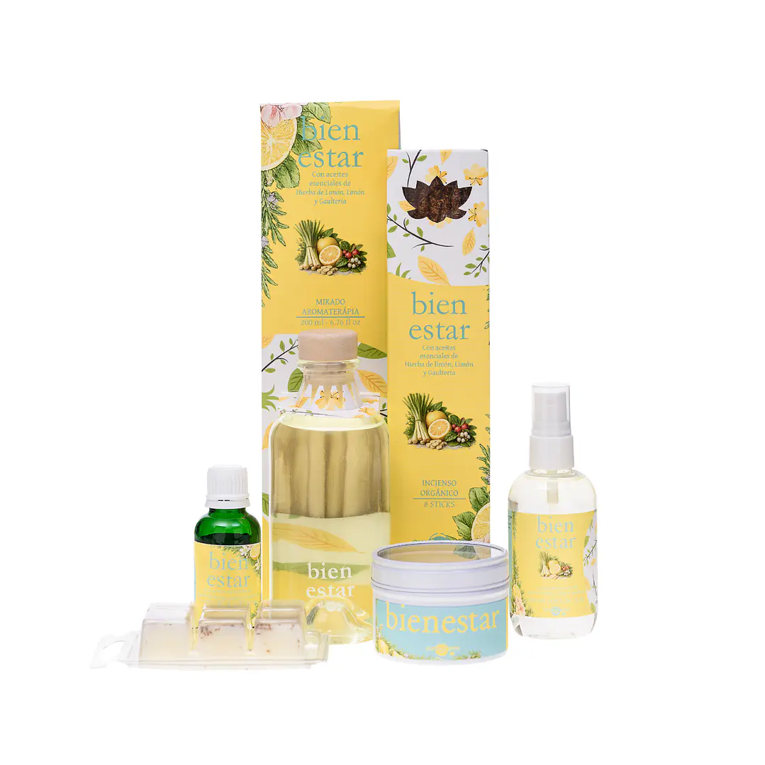 Pack Aromaterapia Bienestar Colección Completa 6 Productos Euroscents 1