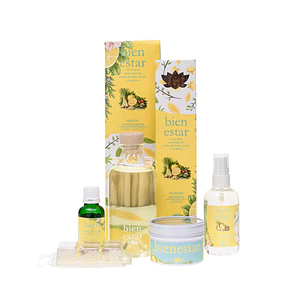 Pack Aromaterapia Bienestar Colección Completa 6 Productos Euroscents