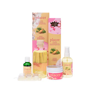 Pack Aromaterapia Placeres Colección Completa 6 Productos Euroscents