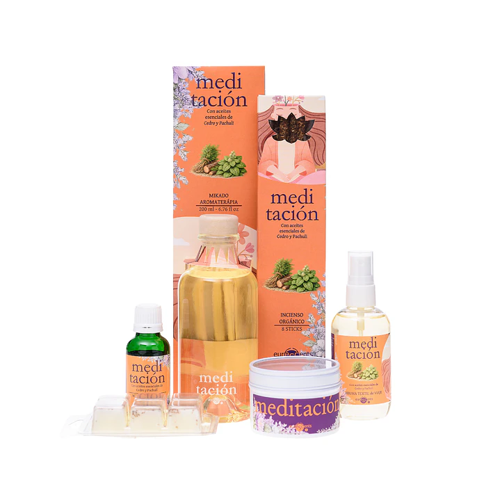 Pack Aromaterapia Meditación Colección Completa 6 Productos Euroscents 1