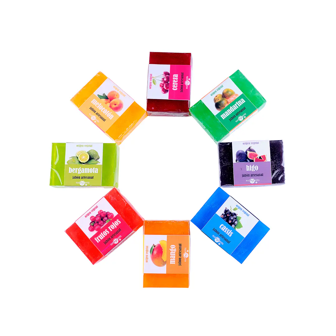 Jabón Sólido Glicerina Cassis Euroscents 100 g 2
