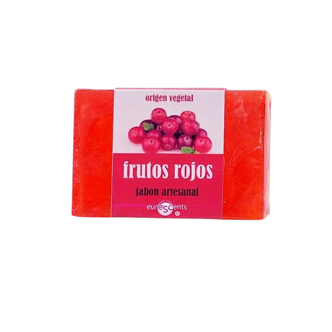 Jabón Sólido Glicerina Frutos Rojos Euroscents 100 g 1