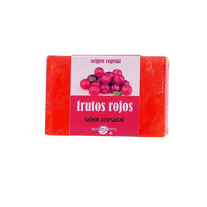 Jabón Sólido Glicerina Frutos Rojos Euroscents 100 g 1