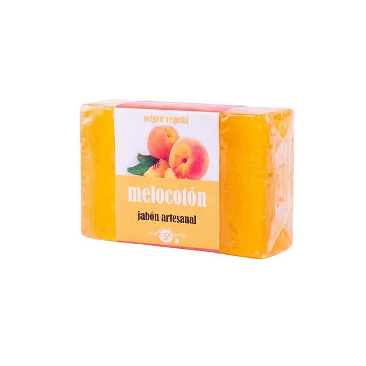 Jabón Sólido Glicerina Melocotón Euroscents 100 g 1