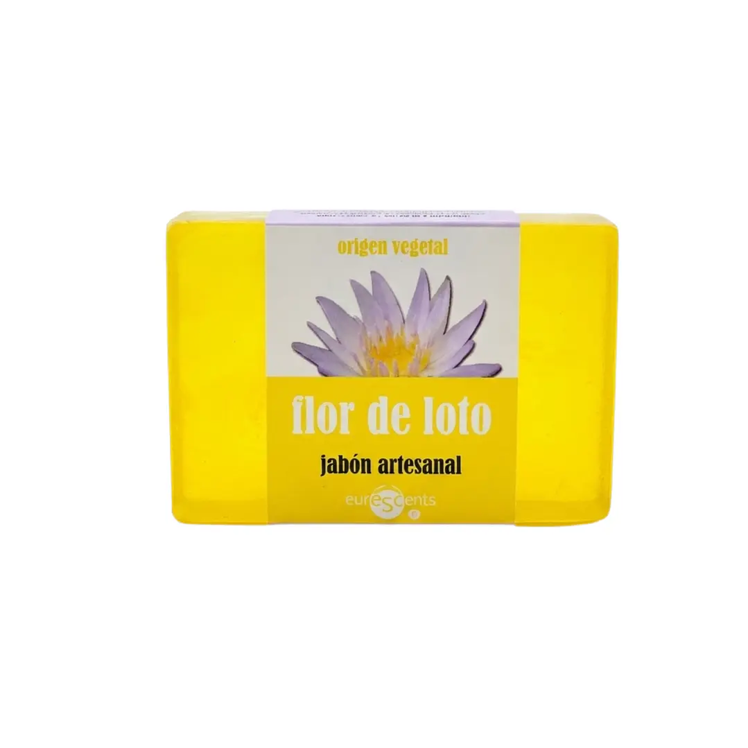 Jabón Sólido Glicerina Flor de Loto Euroscents 100 g 1