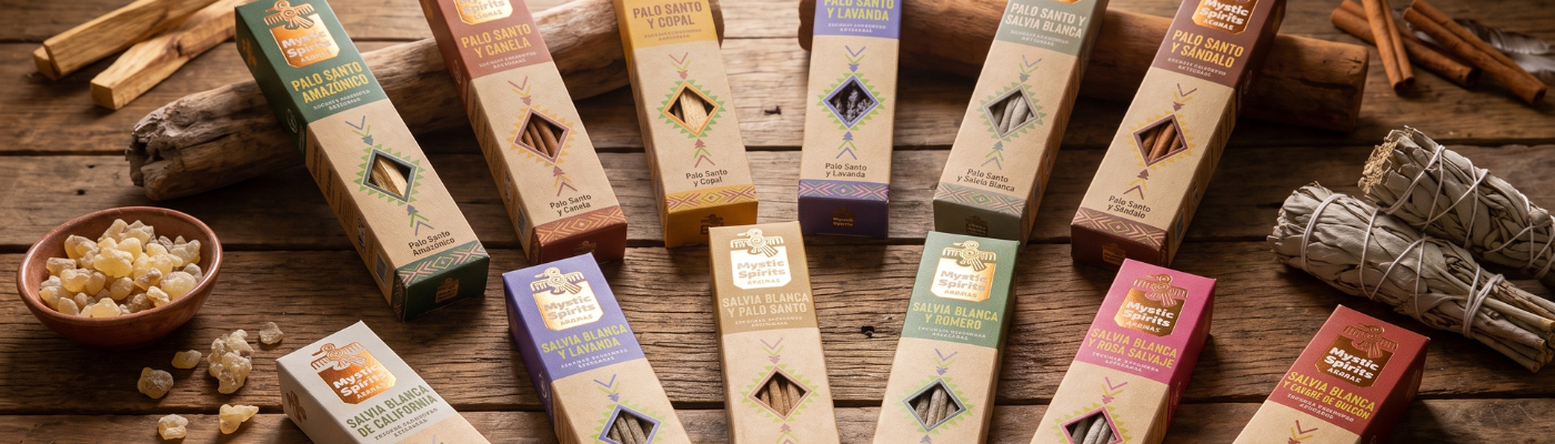 Inciensos Mystic Spirits La Colección Ritual que Une Tradición Limpieza Energética y Aromaterapia Natural