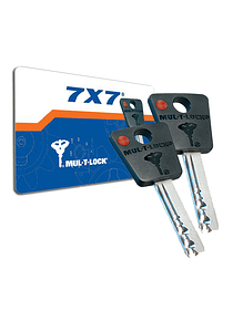 Copia de llave MUL-T-LOCK 7X7