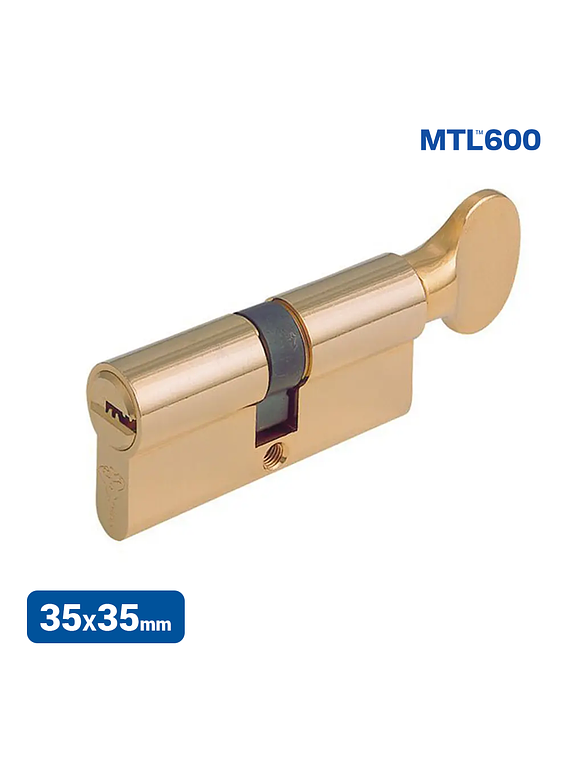 Cilindro Euro 70mm Llave Mariposa Interactive+ MUL-T-LOCK