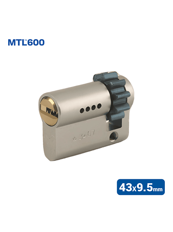 Cilindro Medio Euro 52.5mm (43*9.5) Interactive+ MUL-T-LOCK