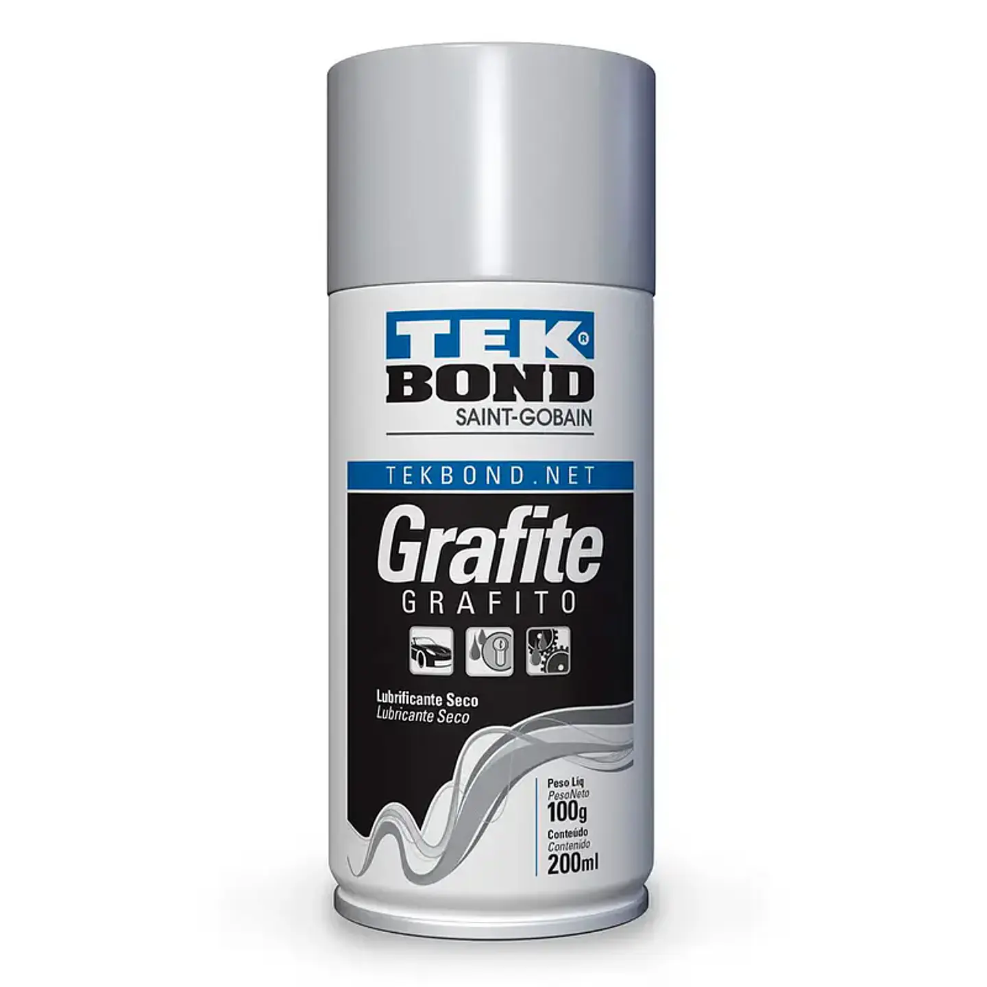 Lubricante de Grafito en Seco 200ml 100gr 1