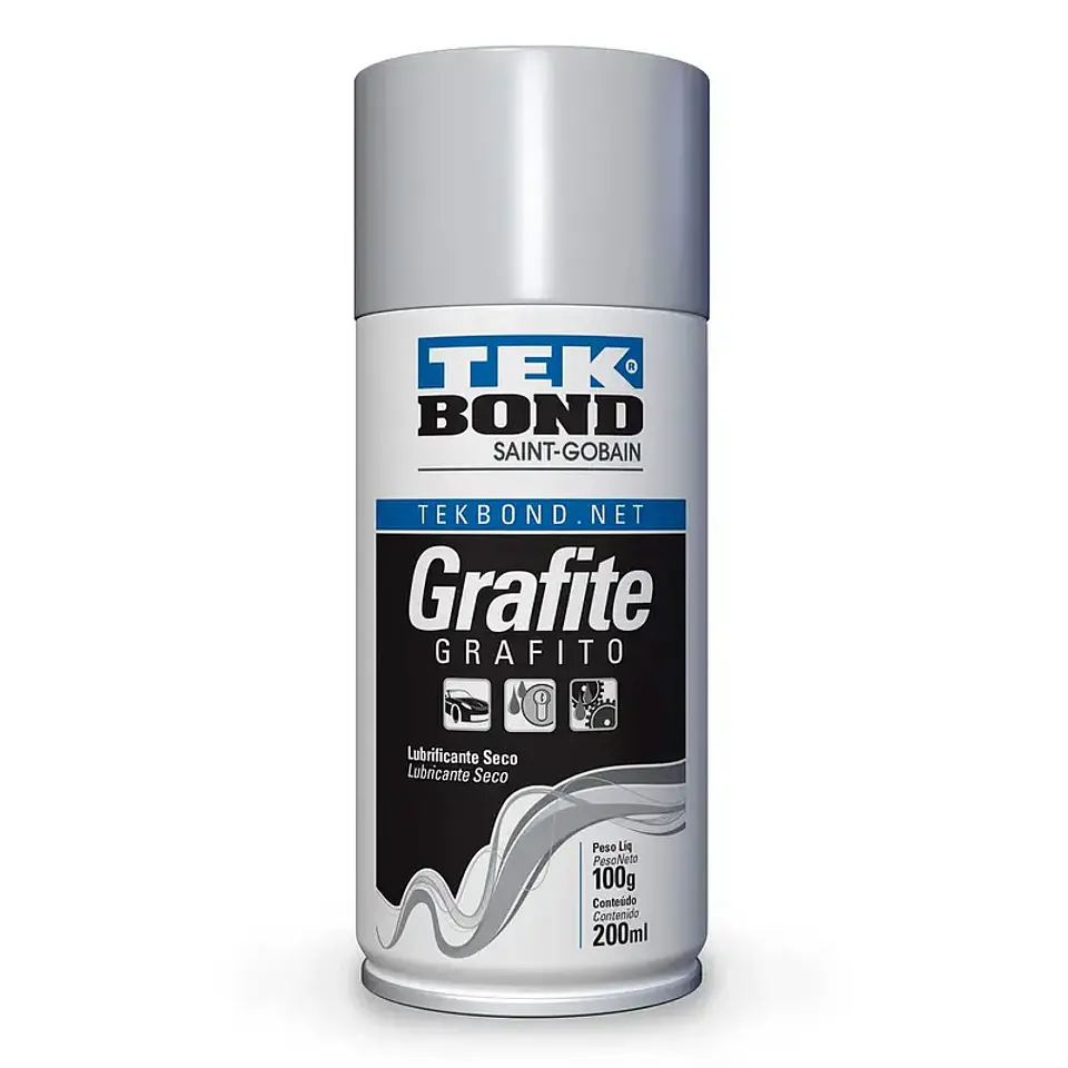 Lubricante de Grafito en Seco 200ml 100gr 1