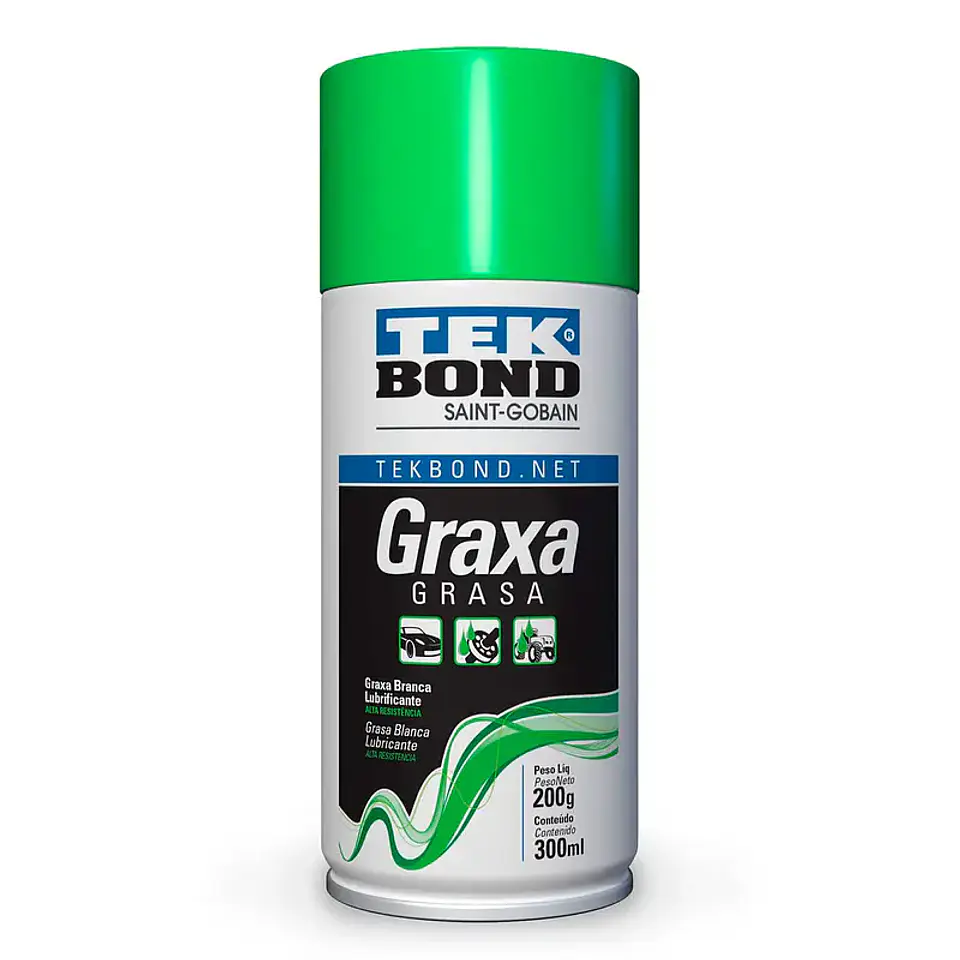 Grasa Lubricante Multiuso en Spray 300ml 200gr 1