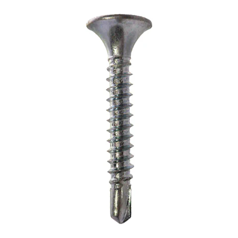 Tornillo Cabeza Plana Trompeta Punta Broca 6 x 1 5/8"