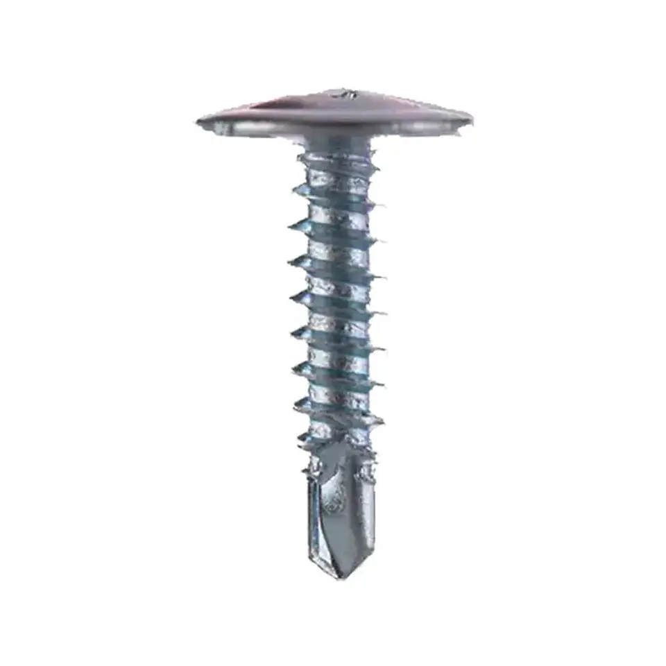 Tornillo Cabeza Lenteja Punta Broca 8 x 1