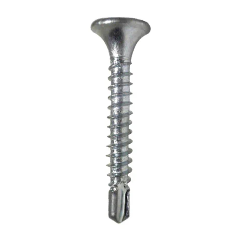 Tornillo Cabeza Plana Trompeta Punta Broca 6 x 1 1/4"